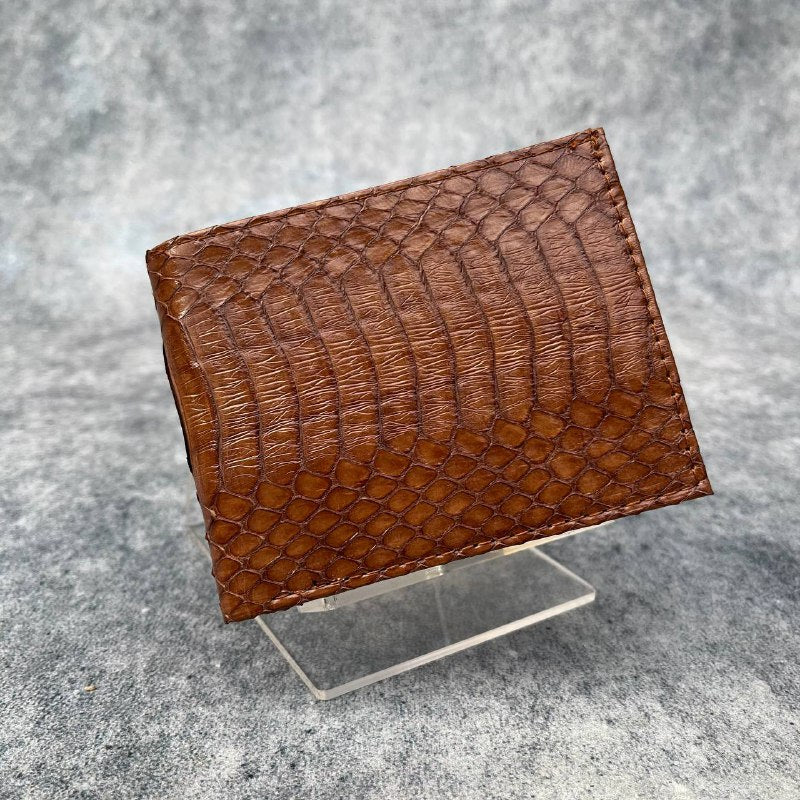 AA LEATHER Men's Bifold Wallet – King Cobra Leather