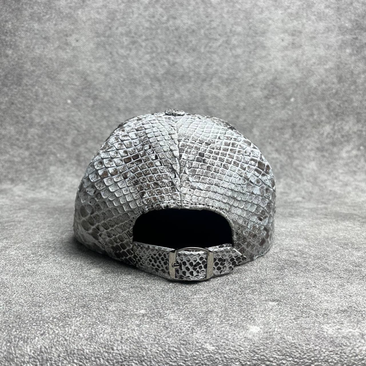 AA LEATHER Men's Snake Leather Hat