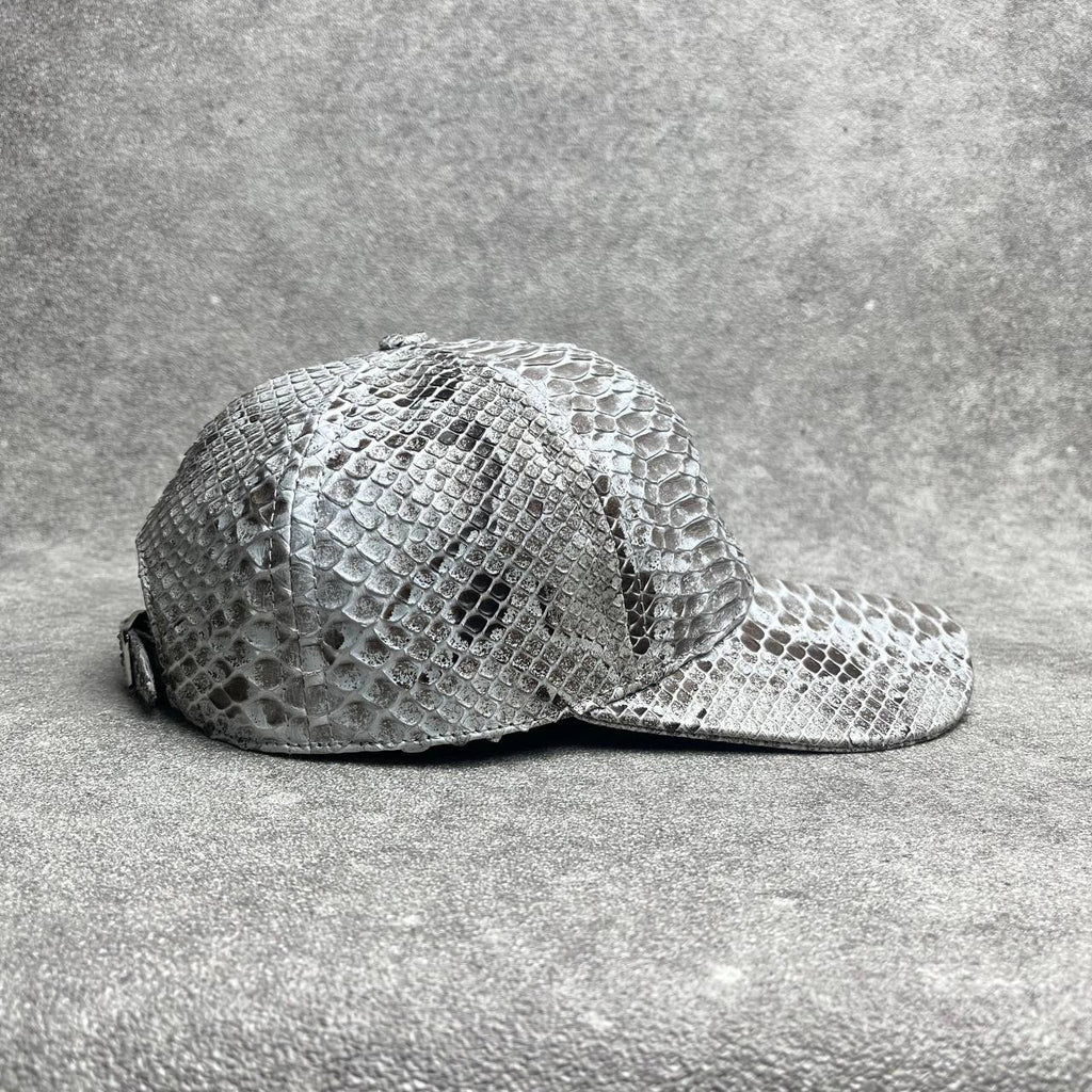 AA LEATHER Men's Snake Leather Hat