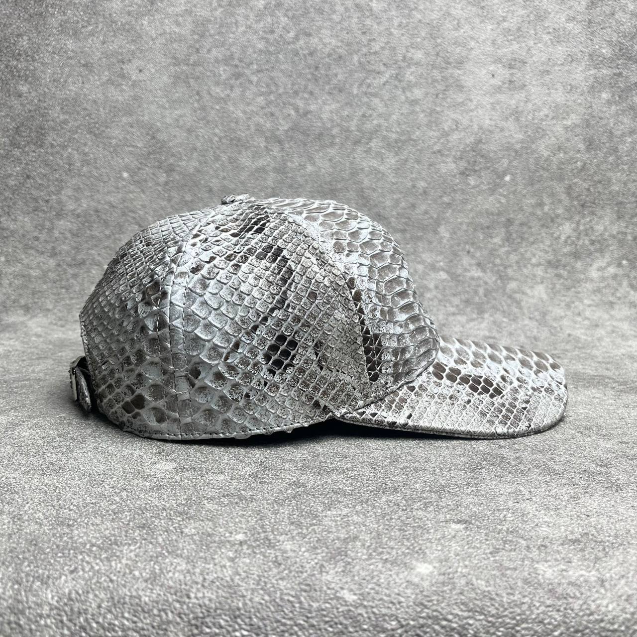 AA LEATHER Men's Snake Leather Hat
