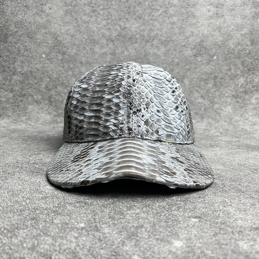 AA LEATHER Men's Snake Leather Hat