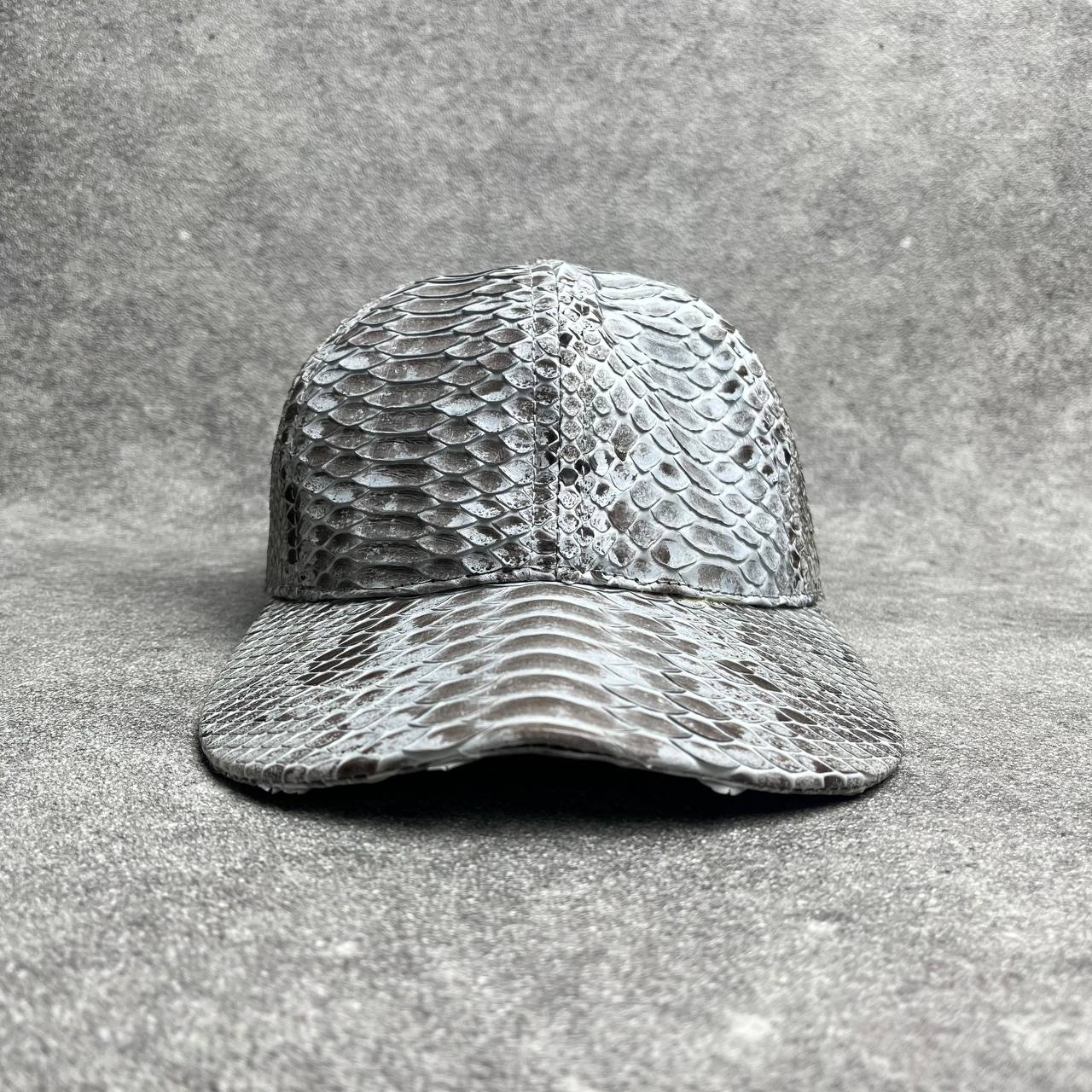 AA LEATHER Men's Snake Leather Hat